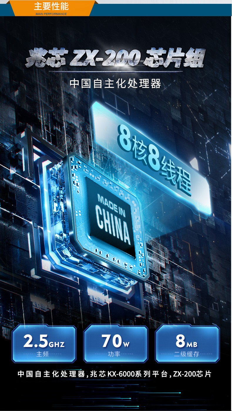 國產(chǎn)化北京工控機(jī)電腦,兆芯KX-U6580 CPU,DT-5206-Z51.jpg