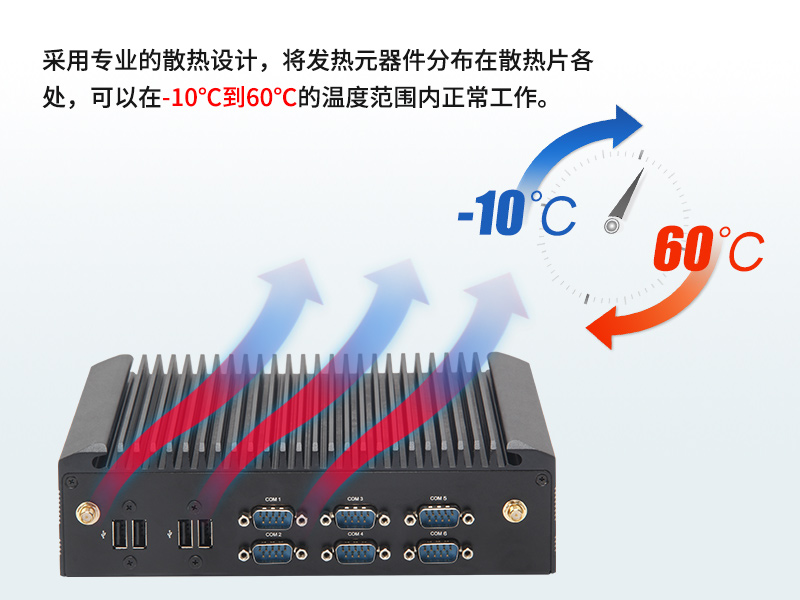 酷睿7代工業(yè)計算機|無風扇嵌入式工控機|DTB-2042-7200U