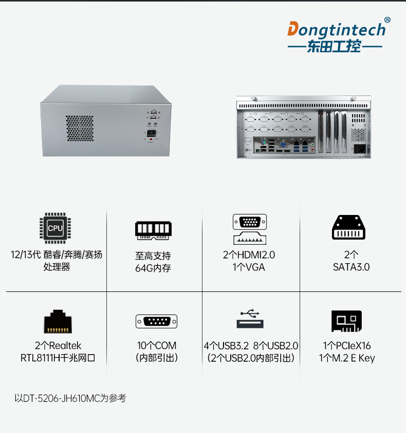 壁掛式合肥工控機,接口豐富可三屏顯示主機廠家,DT-5206-JH610MC.png