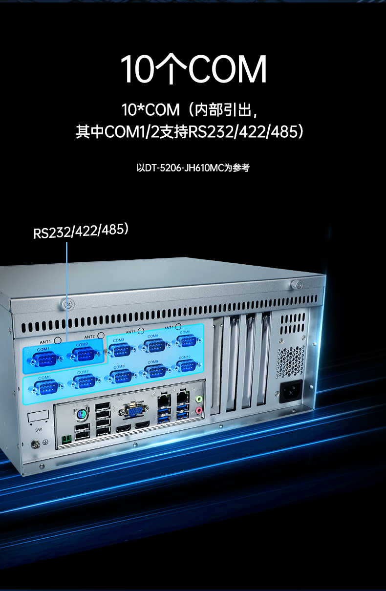 壁掛式合肥工控機,接口豐富可三屏顯示主機廠家,DT-5206-JH610MC.png