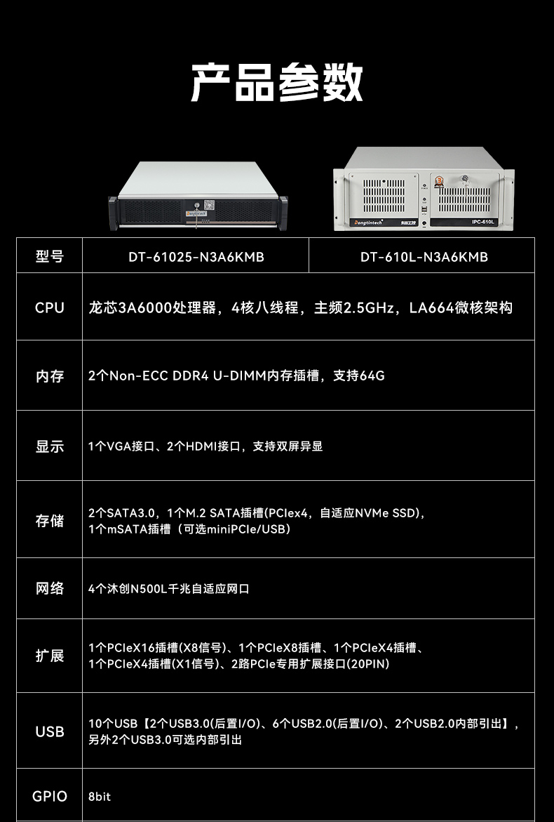 國產(chǎn)龍芯多網(wǎng)口工控機,雙顯工業(yè)主機電腦,DT-61025-N3A6KMB.jpg