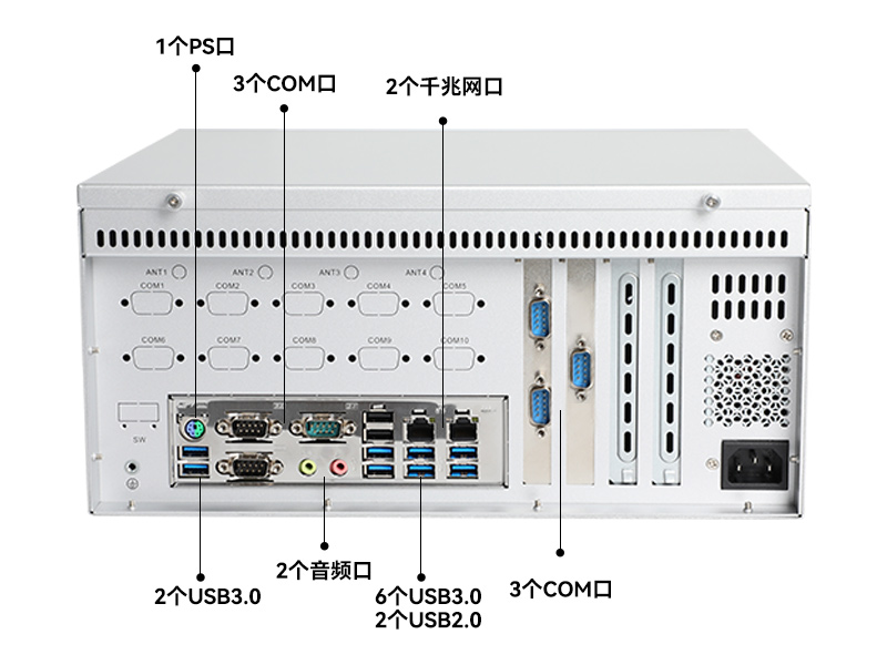 國(guó)產(chǎn)龍芯3A5000 CPU|東田壁掛式工控機(jī)|DT-5206-H3A5KMC
